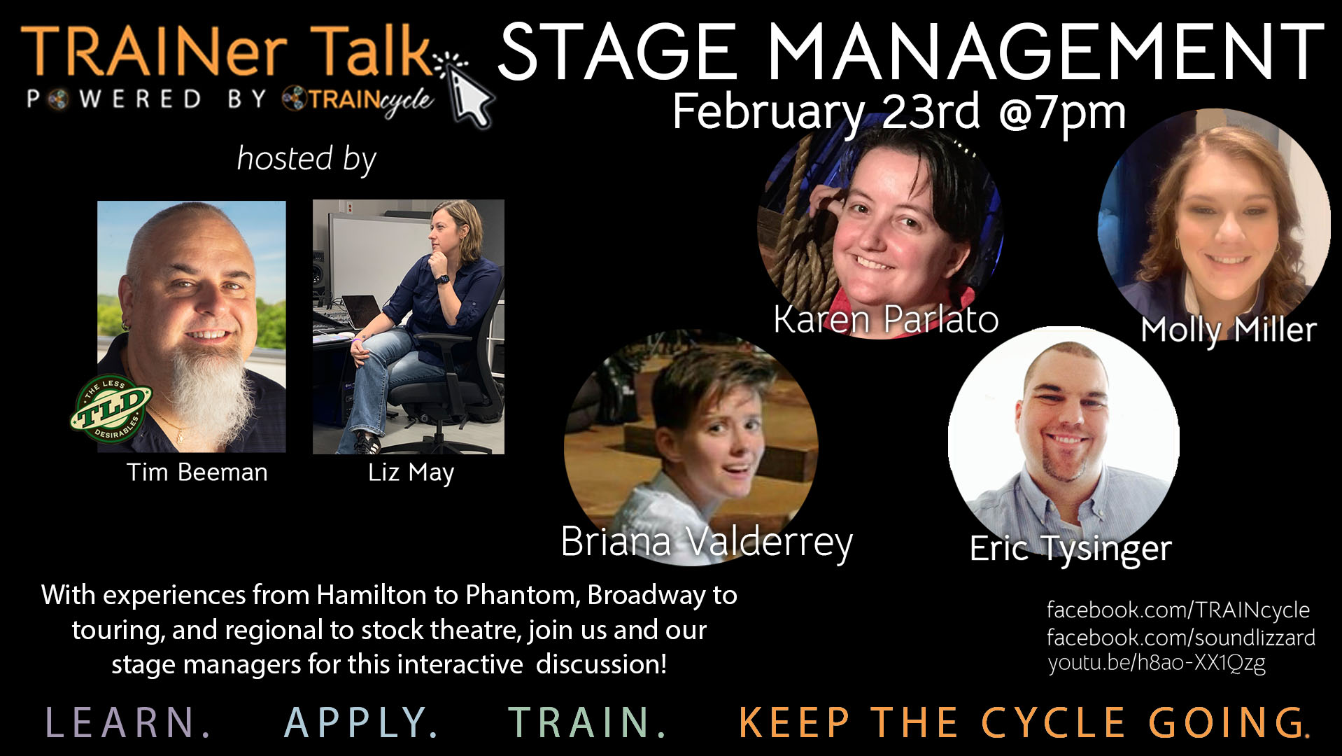 TRAINer Talk - Stage Management